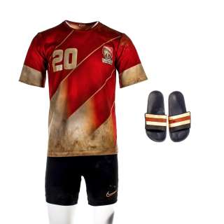 Thirteen Lives Poom Sukniran Sukcharoen Screen Worn Soccer Uniform Ch 1-2 Sc Sc 1-144 | VIP Fan Auctions