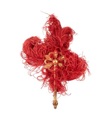 Florence Eldridge - Lot ##146 - Fan from "Mary of Scotland" by Joseff