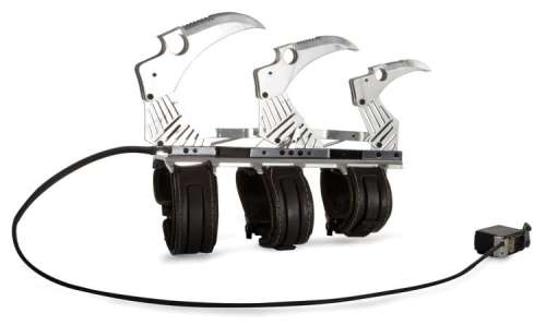 Lot 1438 - James Franco "Harry Osborne" hero animatronic "Green Goblin" gauntlet from Spider-Man 3.