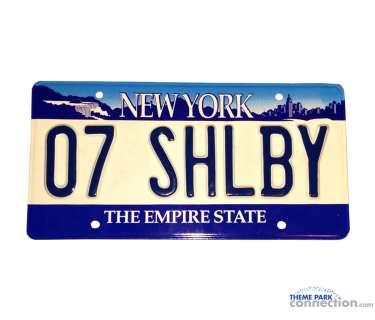 Lot 145 - I Am Legend Will Smith 2007 Mustang 07 Shelby Pre-Production License Plate Prop
