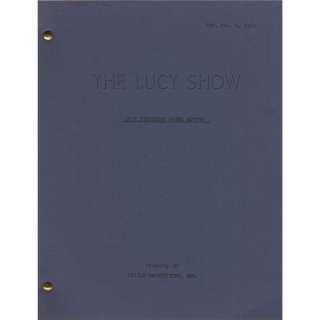 I Love Lucy | Original Script for The Lucy Show Episode "Lucy Discovers Wayne Newton" | Blacksparrow