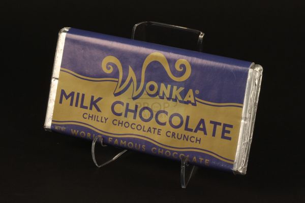 Charlie and the Chocolate Factory - Vintage Wonka bar - Chilly Chocolate Crunch