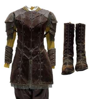 Vikings Valhalla Shield Maiden #1 Lucy Johnson Screen Worn Armor Tunic Pants Cuffs & Boot Cover Ep 106 - Lot #37 - Vikings Valhalla Shield Maiden #1 Lucy Johnson Screen Worn Armor Tunic Pants Cuffs & Boot Cover Ep 106: Authentic Auction… | VIP Fan Auctions