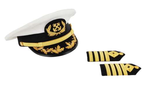 The Love Boat | Gavin MacLeod Captain’s Hat And Epaulets | Julien’s