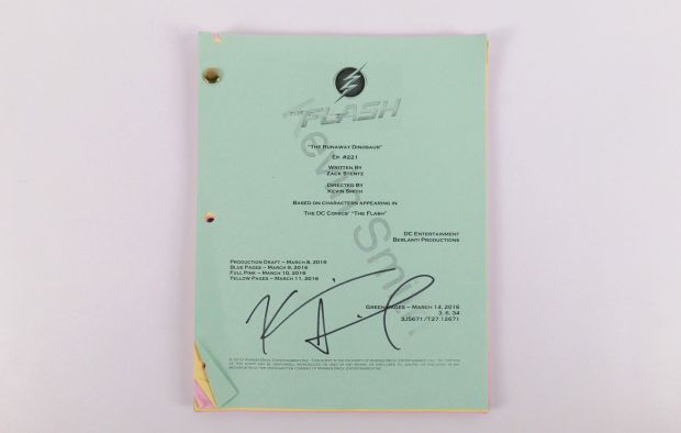 The Flash Script for "The Runaway Dinosaur" | Bodnars Auction