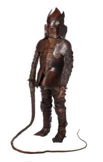 BARBARELLA (1968) - Lot #47 : The Black Queen‘s Black Guard Armor