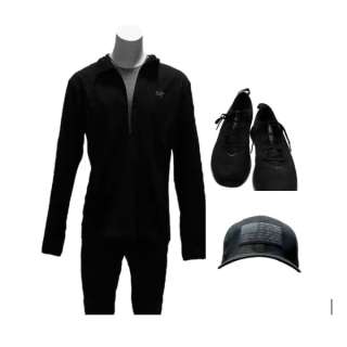 The Terminal List James Reece Chris Pratt Screen Worn Zip-Front Jacket, Short Sleeve Shirt, Elastic Waist Pants, Fitted Mesh Hat & Lace-Up, Athletic Shoes Ep 102 - Lot #7 - The Terminal List James Reece Chris Pratt Screen Worn Zip-Front… | VIP Fan Auctions