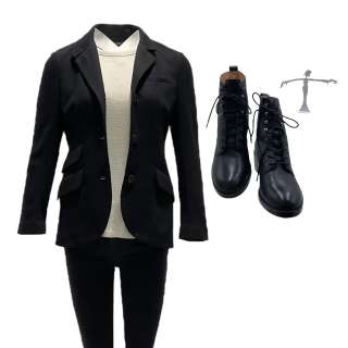 The Terminal List Katie Buranek’s Constance Wu Button-Front Jacket, Long Sleeve Shirt, Button-Front Pants, Lace-up Boots & Earrings | VIP Fan Auctions