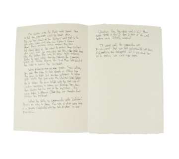 Falling Skies Season 5 Matt Mason (Maxim Knight) Notebook with handwritten Notes Movie Props | Premiere Props