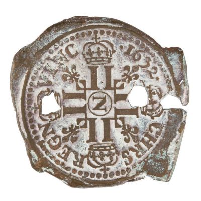 The Goonies (1985) | Lot 178 : Mikey’s (Sean Astin) Screen-matched Map Doubloon | Propstore