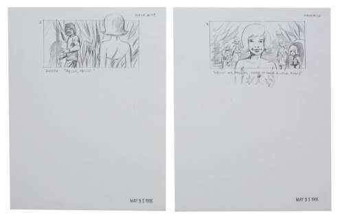 Austin Powers: International Man of Mystery | Three Scene #113 Storyboard Illustrations | Julien’s