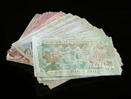 Jumanji (2017) | Jumanji Currency | Propstore