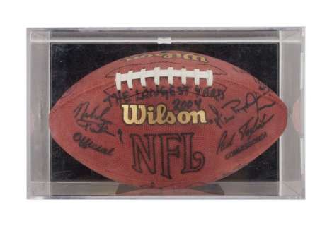 Lot 355 - The Longest Yard | Cast-Signed Football