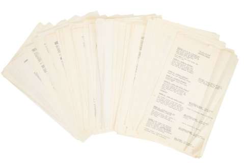 Laurence Olivier | "Macbeth" Shooting Script | Julien’s