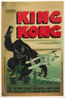KING KONG FRENCH MOVIE POSTER RECREATION ORIGINAL ART. | Hake’s