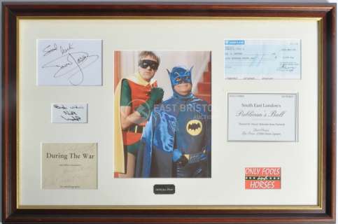 Lot 200 - ONLY FOOLS & HORSES - HEROES & VILLAINS ORIGINAL PROPS