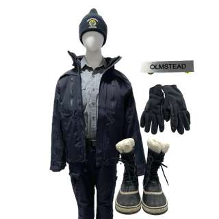 Fargo Season 5 Indira Olmstead’s Richa Moorjani Jacket, Shirt, T-shirt, Pants, Belt, Hat, Gloves, Name Tag & Boots | VIP Fan Auctions