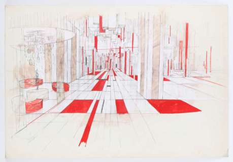 Gerry Anderson related - Space 1999 ’Infernal Machine’, Original artwork on board, pencil and… | Ewbank’s