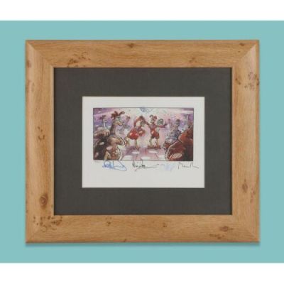 Chicken Run (2000) | . Framed Limited Edition Print Signed by Nick Park, Sir Peter Lord, Sir David Sproxton and Michael Rose | Propstore