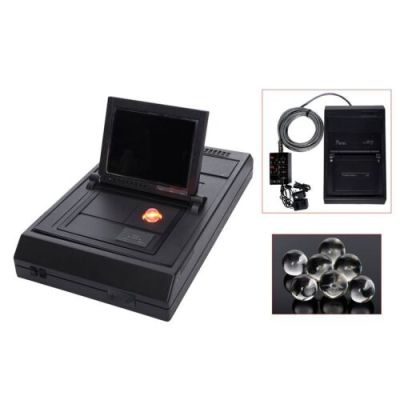 Blade Runner 2049 (2017) | Lot 63 : Luv’s (Sylvia Hoeks) Screen-Matched Memory Bearing Reader with Set of Seven Memory Bearings | Propstore