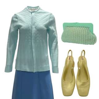 Minx Shelly Lennon Parham Screen Worn Jacket, Skirt, Bag & Heels Ch 1, 2 Ep 101, 102, 105 | VIP Fan Auctions