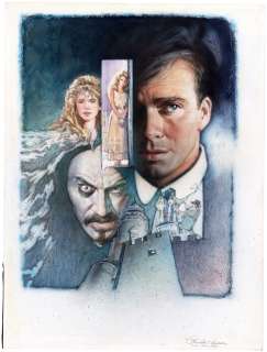 THE ADVENTURES OF YOUNG INDIANA JONES: MASKS OF EVIL VHS ORIGINAL ART BY MIKE BUTKUS. | Hake’s