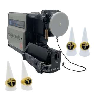 Maxxxine Cult Screen Used Stunt Camera & 4 Rings | VIP Fan Auctions