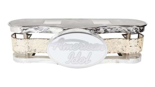 American Idol | Season 3 Judges’ Desk Signed by Simon Cowell, Paula Abdul, and Randy Jackson | Julien’s