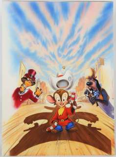 An American Tail: Fievel Goes West (1991) / Fievel’s American Tails - Original artwork by British… | Ewbank’s