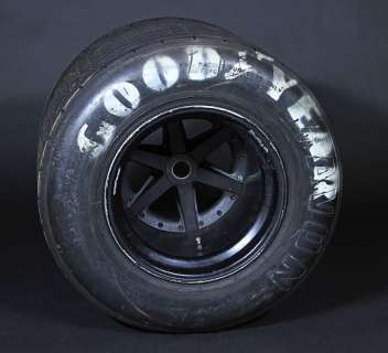 Rush | James Hunt’s (Chris Hemsworth) McLaren Rear ’Wet’ Tyre (RCP017) | Propstore