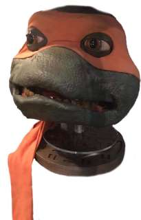 Ninja Turtles: The Next Mutation (1997–1998) - Michelangelo Turtle Head Mask | Hanlin Auction Service