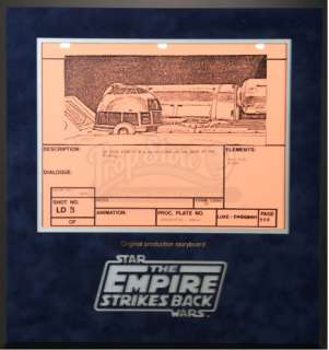 Star Wars -Ep V- ESB Signed Production Storyboard- R2D2 on X-Wing (E13) | eBay US (Buy It Now)