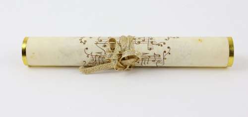 Harry Potter and The Philosophers Stone (2001) - An elaborate gold inlaid production made song sheet | Ewbank’s