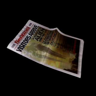 Man of Steel - Visitors Arrive Newspaper (0010) | Propabilia