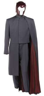 Lot 198 - Ian McKellen ‘Magneto‘ signature costume with (2) helmets from X-Men.