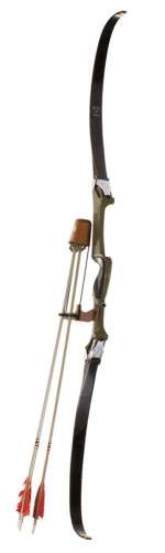 Lot 1064 - Burt Reynolds ‘Lewis‘ hunting bow from Deliverance with LOA from director John Boorman.