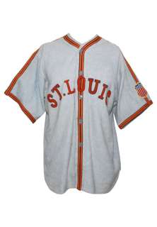 Lot 780 - 1986 Keith Carradine "A Winner Never Quits" Screen-Worn St. Louis Browns Jersey