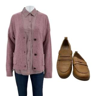 The Handmaid’s Tale Serena Joy Waterford Screen Worn Sweater, Shirt, Jeans & Shoes Ch 3 Sc 21 Ep 602 | VIP Fan Auctions