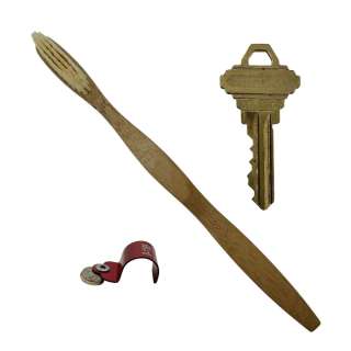 The Handmaid’s Tale June Osborne Screen Used Earring, Key & Toothbrush Ep 101,106,202 | VIP Fan Auctions