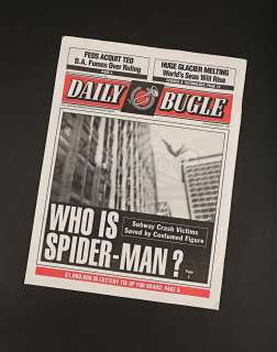 Spider-Man | Daily Bugle Newspaper Cover | Propstore
