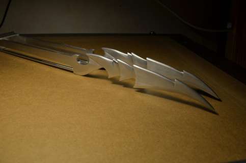 Aluminum display Predator blades | RPF Junkyard