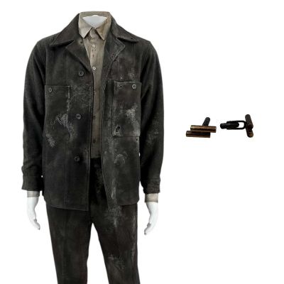 Lot #98: Play Dirty Lozini Screen Worn Jacket, Shirts, Pants & Cufflink Pair Ch 4 Sc Multiple