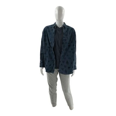 MERV Russ Screen Worn Joggers, LS Button-Up Shirt & Shirt Ch 13 Sc 33 | VIP Fan Auctions