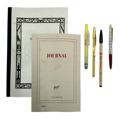 Lot 42: The Moment Charli XCX (Charli XCX) Production Used Pens, Journal & Notebook | VIP Fan Auctions
