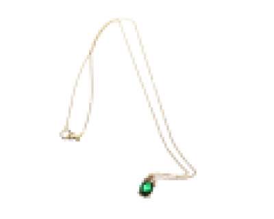 Mad Men | Joan’s Emerald Necklace from Herb Rennet | ScreenBid
