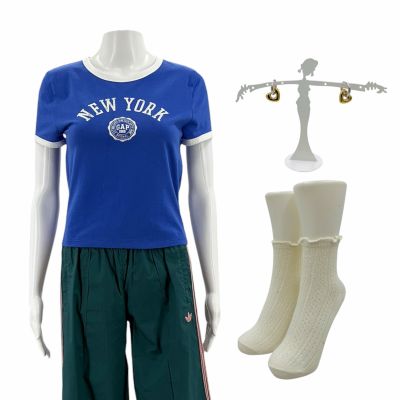 Lot 39: The Love Hypothesis Anh (Rachel Marsh) Screen Worn T-Shirt, Pants, Earrings & Socks Ch 1 & 2 Sc 5,6 | VIP Fan Auctions