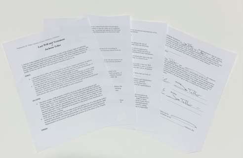 Sons of Anarchy (2008–2014) - Charlie Hunnam (Jackson ’Jax’ Teller) Will | Hanlin Auction Service