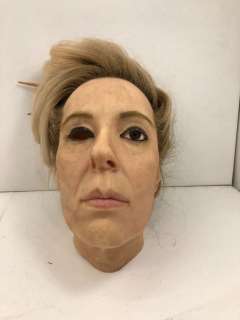 Lot 88 - ALTERED CARBON - Character Kawah - actress Dichen Lachman - Head with missing eyeball