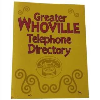 How the Grinch Stole Christmas (2000) - Whoville Telephone Cover | Hanlin Auction Service