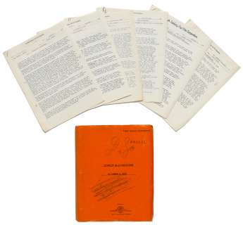 Darryl F. Zanuck’s personal annotated screenplay for Stanley and Livingstone | Bonhams